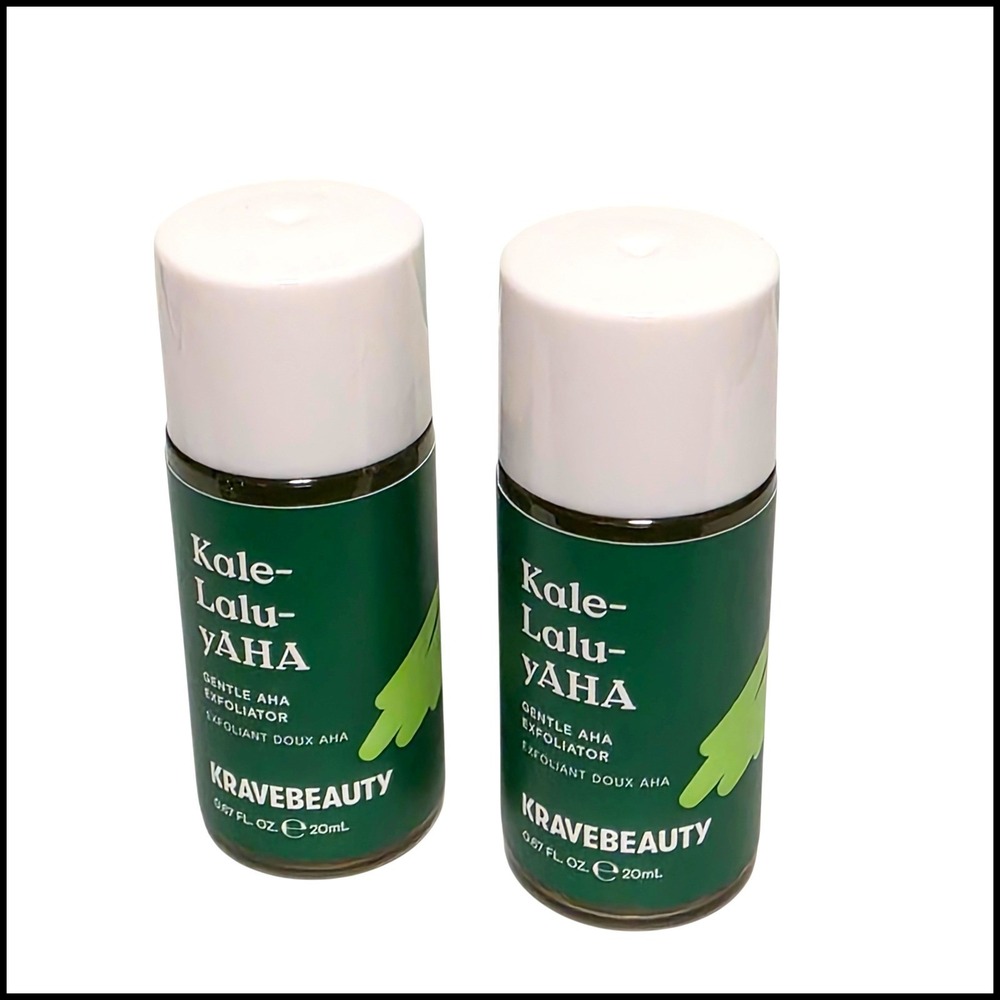 Kravebeauty Kale Luluyaha Gentle Aha Exfoliator 20ml Set of 2 Travel Size